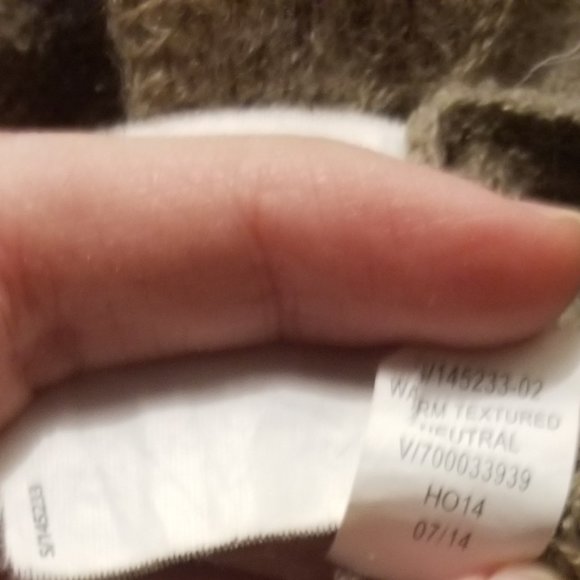 $4 if bundled: long brown acrylic Old Navy fringed infinity scarf - Picture 8 of 8